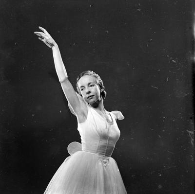 Marinche Marinho Azevedo com roupa de balé