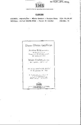 Duas Obras Gráficas