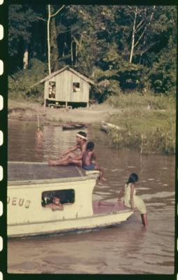 Filmagens de "Iracema: uma transa amazônica", com direção de Jorge Bodanzky e Orlando Senna