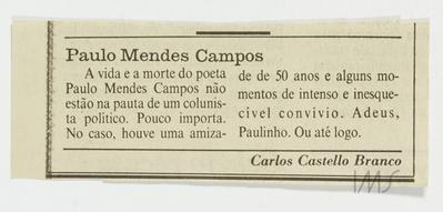 Paulo Mendes Campos