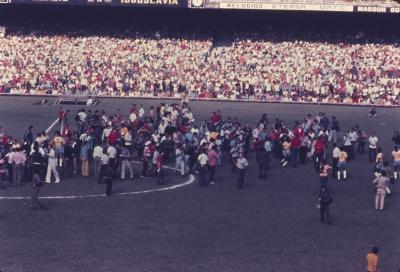 Partida entre Brasil e Iugoslávia, disputada em 18/07/1971, que marcou a despedida do Pelé da Seleção brasileira