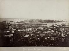 Vista do Porto do Rio desde o Morro do Castelo