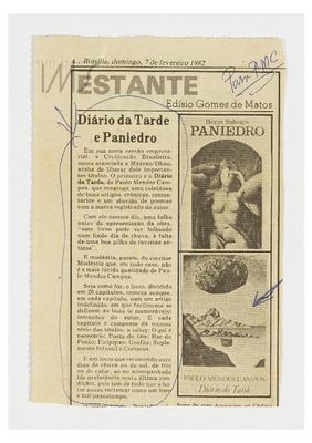 Diário da Tarde e Paniedro
