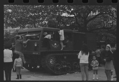 Feira promovida pelo Exército para exibição de armamentos