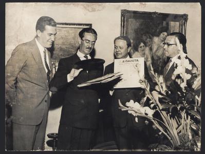 Kalil Filho, Jânio Quadros e Roberto Corte Real