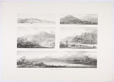 (No Rio Paraguassú. Parte da Serra de Itiúba, em Tapéra. Montanhas da Serra dos Montes Altos. Pedra Calcárea no Rio Carinhanha. Joazeiro, no Rio São Francisco)