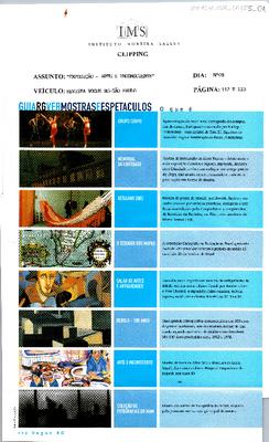 Guia GR ver mostras e espetáculos