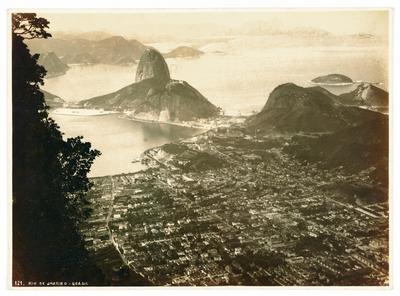 Enseada de Botafogo; a partir do Morro do Corcovado
