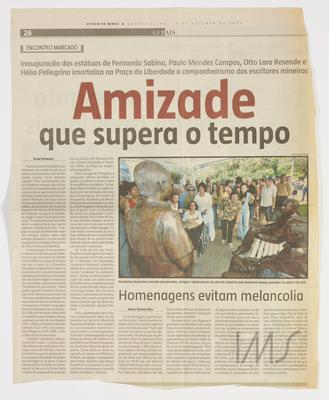 Amizade que supera o tempo