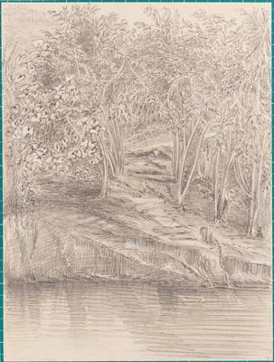 Steps to Bath at The Spot 9th December 1854