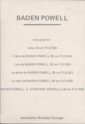 Baden Powell - Disques Festival