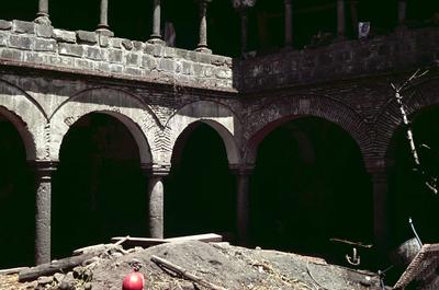 Museu Histórico Regional - claustro em obra