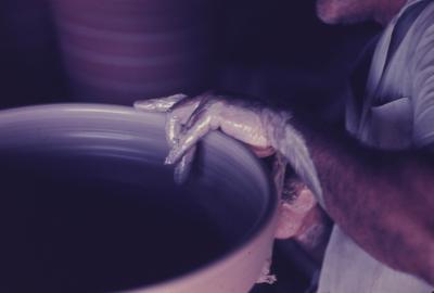 Produção de cerâmica