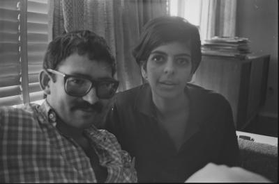 Mario Balaban e Dely Balaban, ex-alunos da UnB e colegas de universidade de Jorge Bodanzky