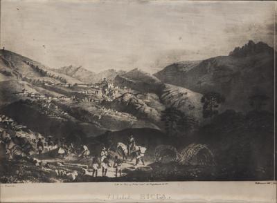 “Vila Rica” (reprodução de gravura)