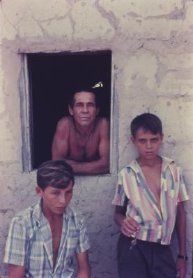 Vila de pescadores no litoral sul, próximo ao Quilombo de Sibaúma