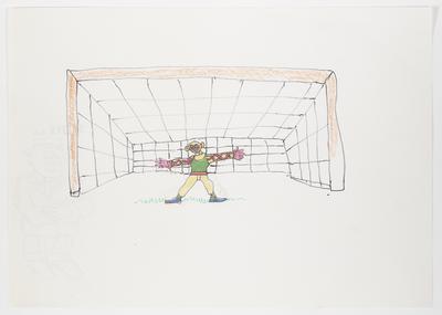 Pênalti
ponto de vista do goleiro