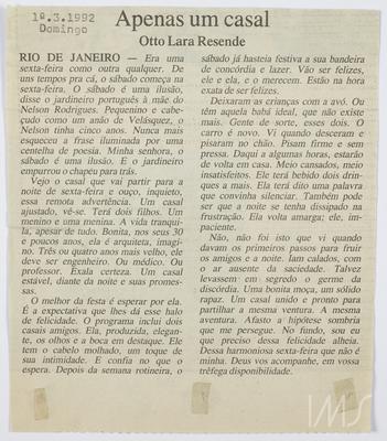 Apenas um casal