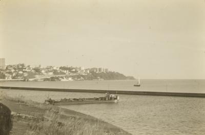 Centro de Salvador visto do Forte de São Marcelo