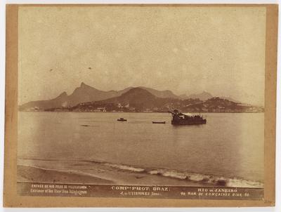 Baía de Guanabara, a partir da Ilha de Villegagnon