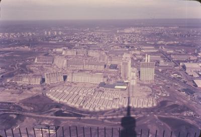 Vista da parte de cima da Torre Olímpica