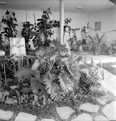 Lina Bo Bardi na "Casa de Vidro"