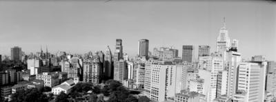 Panorama do centro da cidade