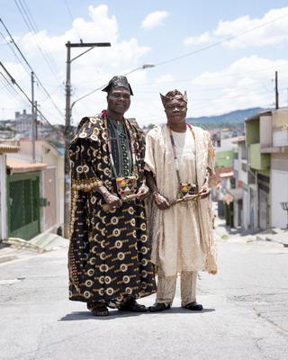 Najeem e Bankole em São Paulo