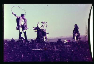 Testes e ensaios para o filme O Profeta da Fome