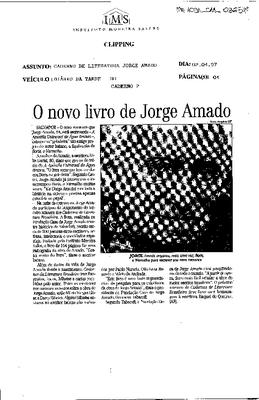 O novo livro do Jorge Amado