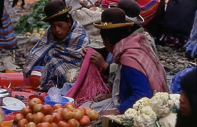Série Bolívia - Comércio de rua