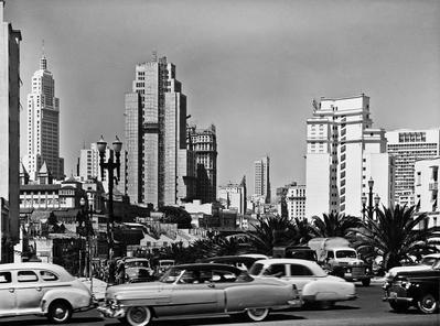 Vista da cidade de São Paulo - Avenida Prestes Maia