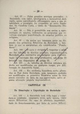 Estatutos da Sociedade Brasileira de Autores Theatrais