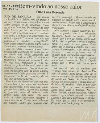 Bem-vindo ao nosso calor