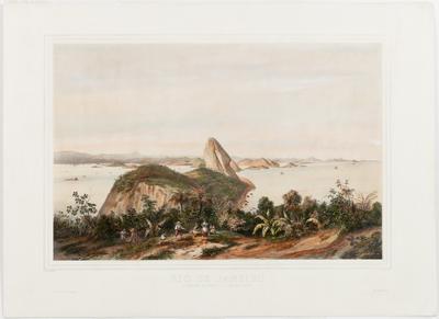 Rio de Janeiro A Entrada da Barra. - (Da Babilonia)