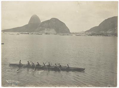 Regata na enseada de Botafogo