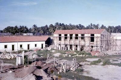 Conjunto arquitetônico em obras