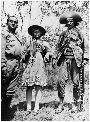 Benjamin Abrahão com Maria Bonita e Lampião