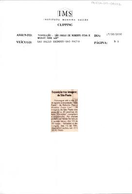 Exposição traz imagens de São Paulo