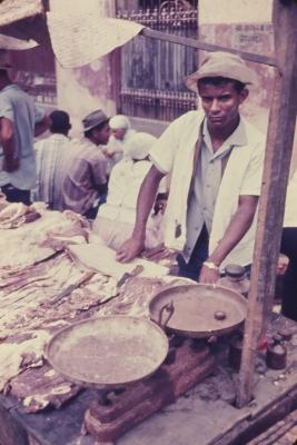 Feira popular na região do nordeste brasileiro