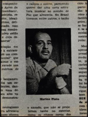 Marino Pinto (reprodução de periódico)