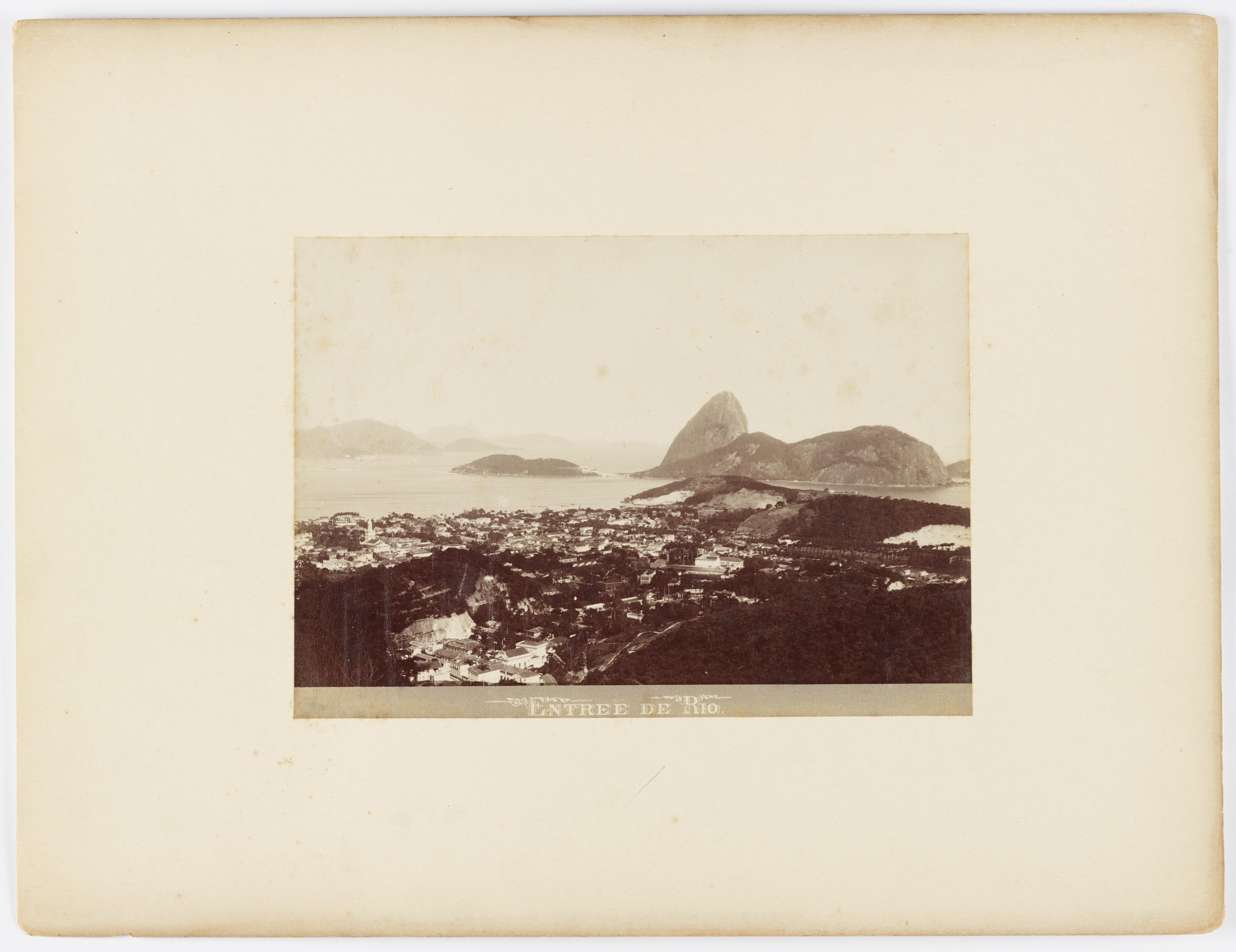 Vista do Bairro do Flamengo e do Morro do Pão de Açucar