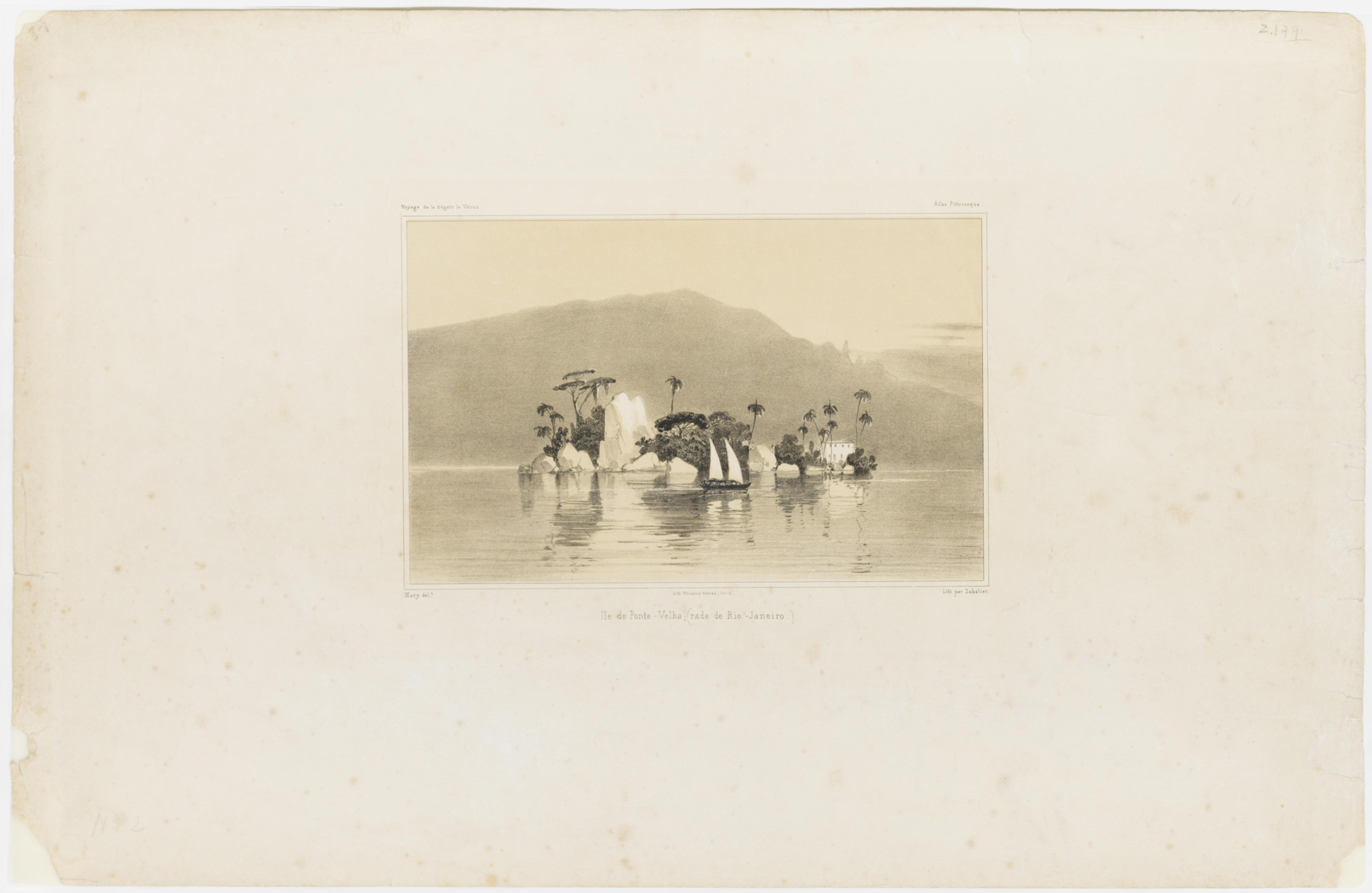 Ile de Ponte-Velha; (rade de Rio-Janeiro.)