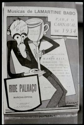 Lamartine Babo (caricatura - capa de partitura)