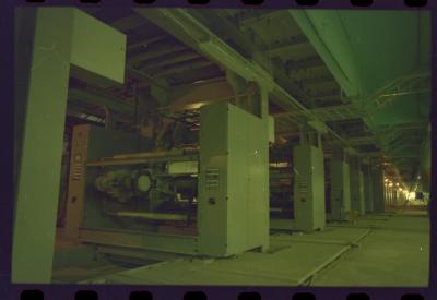 Produção do CD-ROM sobre o Parque Gráfico O Globo, coordenado por Geraldo Sarno