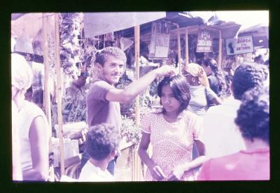 Filmagens de "Iracema: uma transa amazônica", com direção de Jorge Bodanzky e Orlando Senna