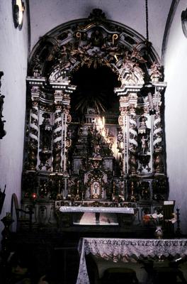 Igreja Matriz de Nossa Senhora do Bonsucesso - retábulo altar-mor