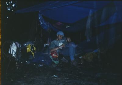 Acampamento durante a expedição Pico da Neblina