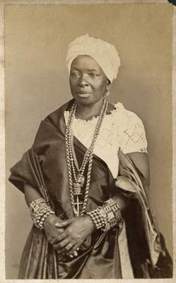 Mulher negra da Bahia