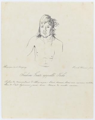 Indígena Guató, chamado Tohé